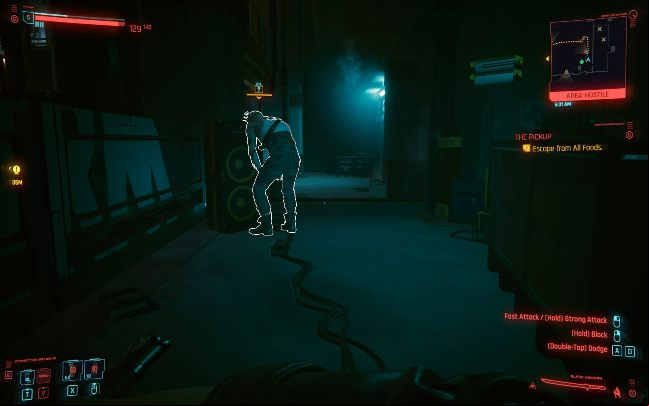 You cannot stun high level opponents or bosses with one click - Cyberpunk 2077: Stealth & quiet combat guide - Basics - Cyberpunk 2077 Guide
