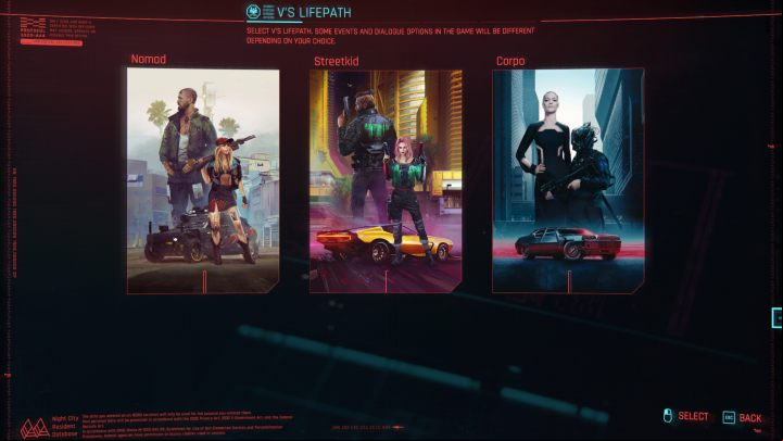 The choice of origin influences mainly the prologue in Cyberpunk 2077 - Cyberpunk 2077: Best origins - Basics - Cyberpunk 2077 Guide