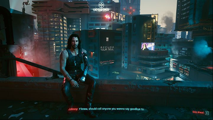 The first decision you will have to make concerns V's romantic affairs, if you had any during the course of the game - Cyberpunk 2077: Nocturne OP55N1 walkthrough - Act 3 - Cyberpunk 2077 Guide