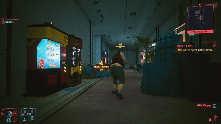 Then go to the opposite side and eliminate the last opponent - Cyberpunk 2077: I Walk the Line walkthrough - Act 2 - Cyberpunk 2077 Guide