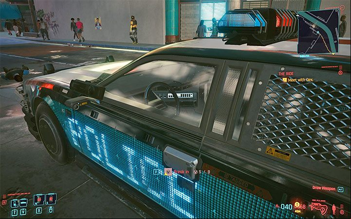 Stealing a car in Cyberpunk 2077 is not a fully automated process - Cyberpunk 2077: How to steal car? - Exploration - Cyberpunk 2077 Guide