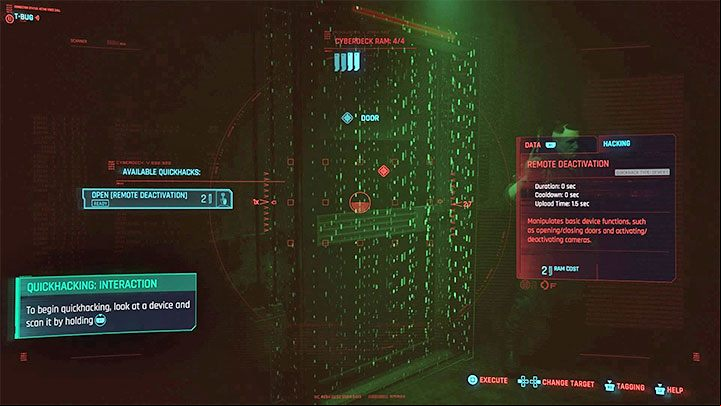 On a rare occasion, you will be able to hack a locked door open – this will require a certain number of RAM - Cyberpunk 2077: How to open closed door? - Exploration - Cyberpunk 2077 Guide