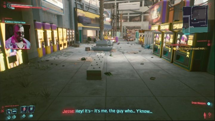 This task will end when the man calls you - Cyberpunk 2077: Burning Desire walkthrough - Exploration - Cyberpunk 2077 Guide
