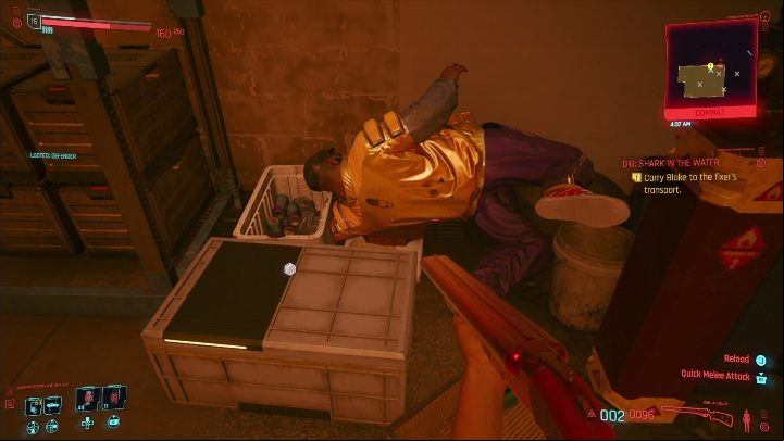 Walkthrough: your task is to get to the building where Blake Croyle is hiding - Cyberpunk 2077: Gun for Hire, Watson - gigs walkthrough, list - Watson - Cyberpunk 2077 Guide