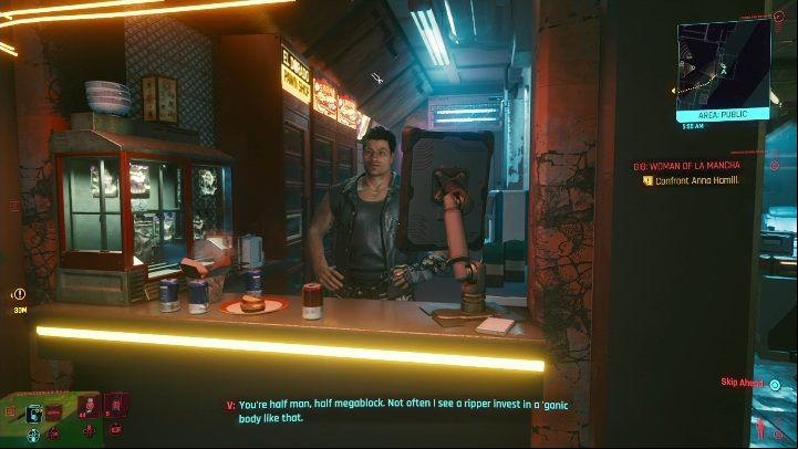 Walkthrough: your task is to get to Anna Hamill, who is hiding in room 303 - Cyberpunk 2077: Gun for Hire, Watson - gigs walkthrough, list - Watson - Cyberpunk 2077 Guide