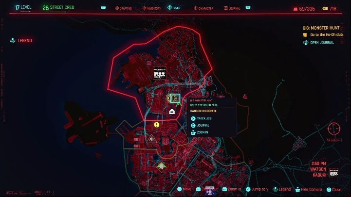 Location: southern part of Watson, Kabuki - Cyberpunk 2077: Gun for Hire, Watson - gigs walkthrough, list - Watson - Cyberpunk 2077 Guide