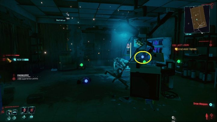 Objective: Alois's Laptop - Cyberpunk 2077: Thievery, Watson - gigs walkthrough, list - Watson - Cyberpunk 2077 Guide