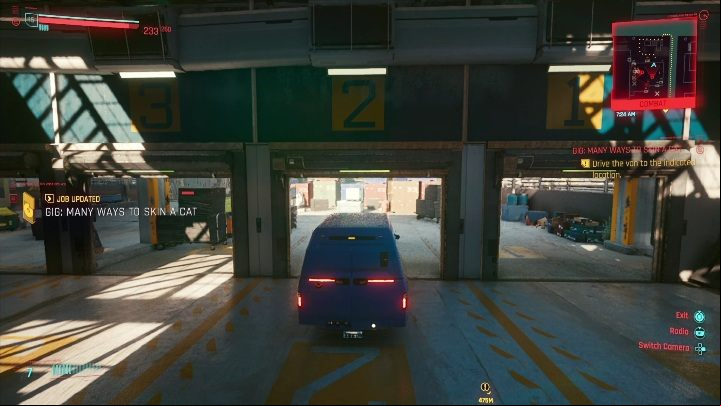 Go upstairs to get to the computer - Cyberpunk 2077: Thievery, Watson - gigs walkthrough, list - Watson - Cyberpunk 2077 Guide