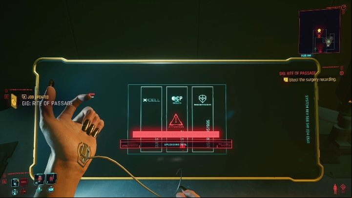Objective: Information from a computer - Cyberpunk 2077: Thievery, Watson - gigs walkthrough, list - Watson - Cyberpunk 2077 Guide