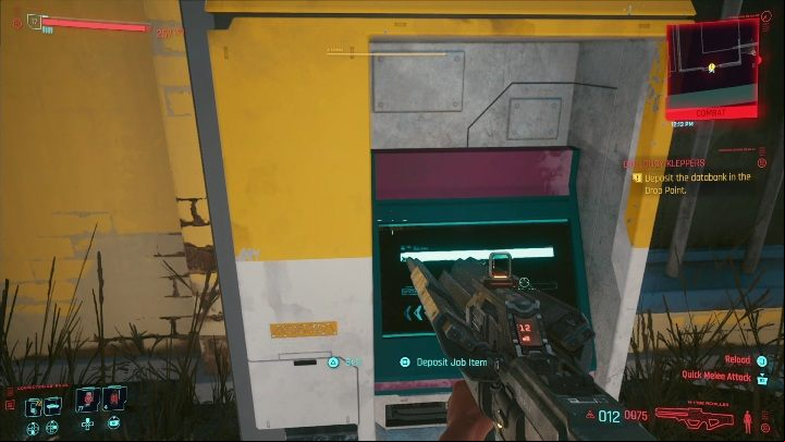 Walkthrough: your task is to get to the building and then to the shard lying next to the van - Cyberpunk 2077: Thievery, Watson - gigs walkthrough, list - Watson - Cyberpunk 2077 Guide