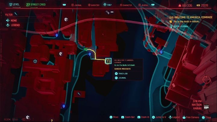 Location: central part of Watson, Northside - Cyberpunk 2077: Agent Saboteur, Watson - gigs walkthrough, list - Watson - Cyberpunk 2077 Guide