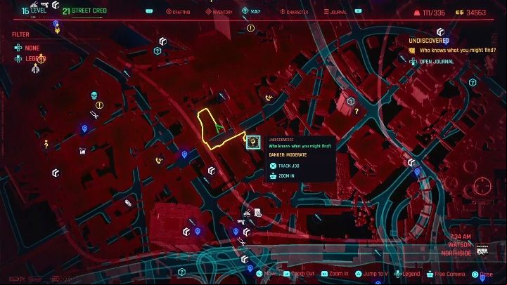 Location: central part of Watson, Northside - Cyberpunk 2077: SOS: Merc Needed, Watson - gigs walkthrough, list - Watson - Cyberpunk 2077 Guide