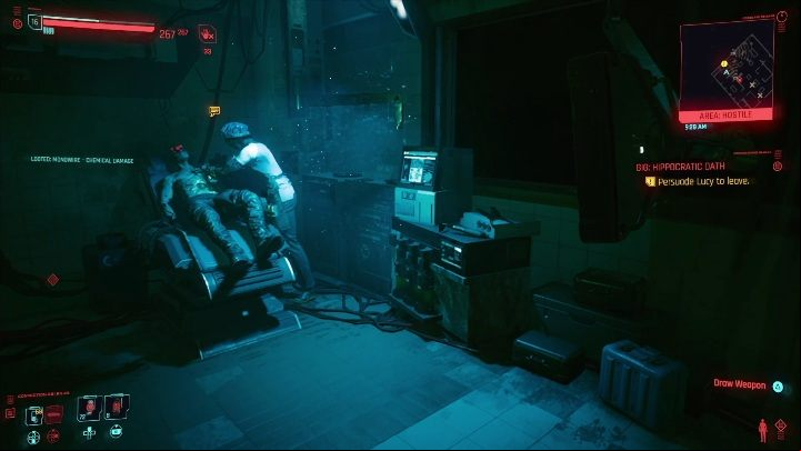 Walkthrough: your job is to get the woman out of the clinic - Cyberpunk 2077: SOS: Merc Needed, Watson - gigs walkthrough, list - Watson - Cyberpunk 2077 Guide