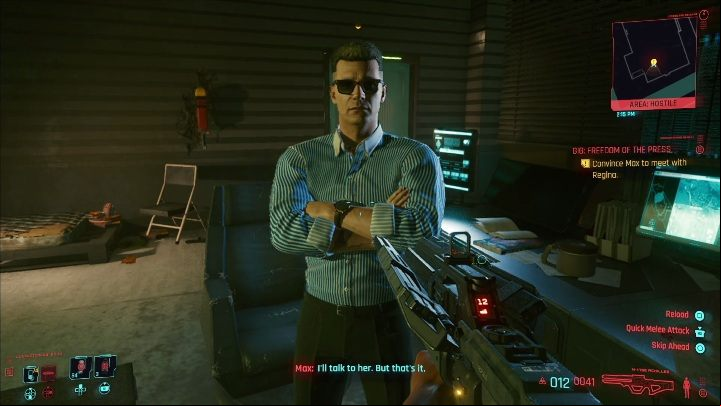 Objective: Max, alive - Cyberpunk 2077: SOS: Merc Needed, Watson - gigs walkthrough, list - Watson - Cyberpunk 2077 Guide