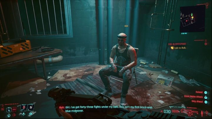 Objective: Roh, alive - Cyberpunk 2077: SOS: Merc Needed, Watson - gigs walkthrough, list - Watson - Cyberpunk 2077 Guide