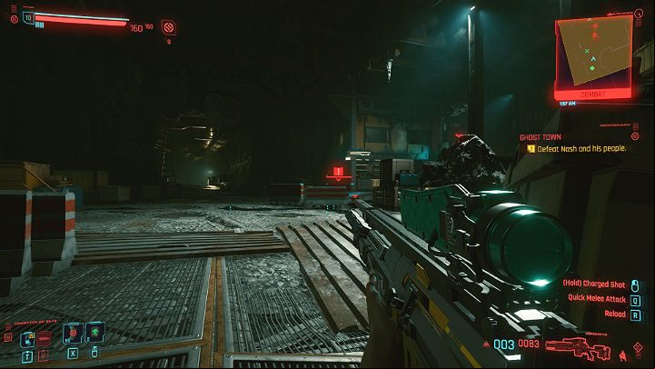 Panamas will not stick around and just drive into the Raffen Burrow and the fight will start immediately - Cyberpunk 2077: Ghost Town walkthrough - Act 2 - Cyberpunk 2077 Guide