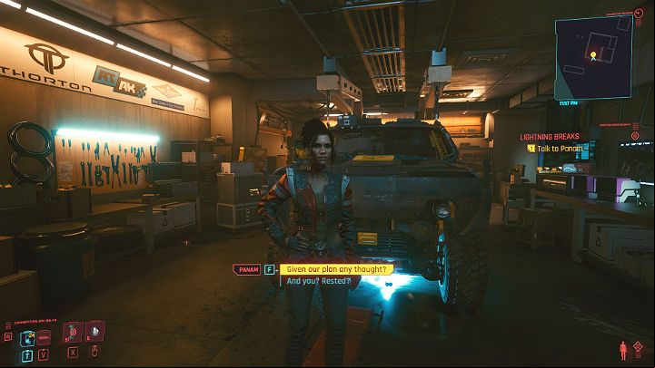 Go to a petrol station nearby - Cyberpunk 2077: Lightning Breaks walkthrough - Act 2 - Cyberpunk 2077 Guide