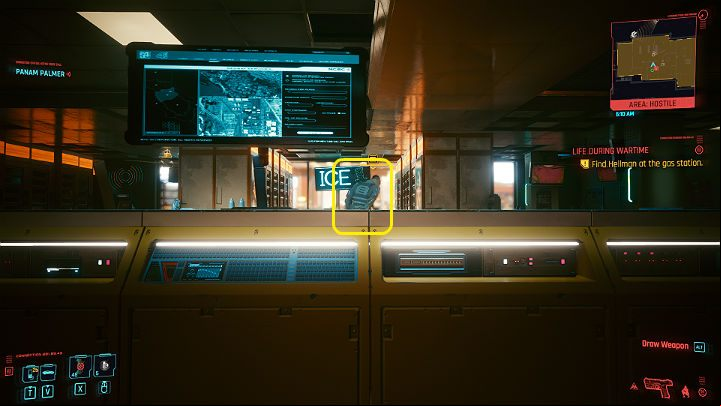 Kill the guard and hide his body, just in case - Cyberpunk 2077: Life During Wartime walkthrough - Act 2 - Cyberpunk 2077 Guide