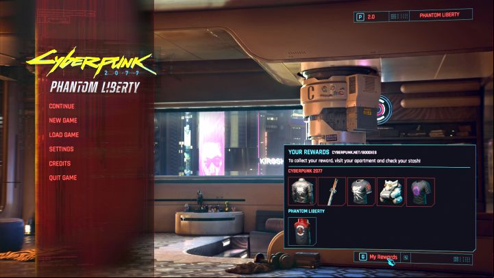 1 - Cyberpunk Phantom Liberty: How to claim free items from the Phantom Liberty DLC? - New content - Cyberpunk 2077 Guide
