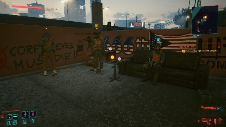 While exploring, it is worth to pay attention to the colorful icons appearing above the items that can be collected - Cyberpunk 2077: Exploration - Basics - Cyberpunk 2077 Guide
