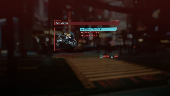 You will not find your own physical garage in the game - Cyberpunk 2077: Vehicles and garage - Basics - Cyberpunk 2077 Guide