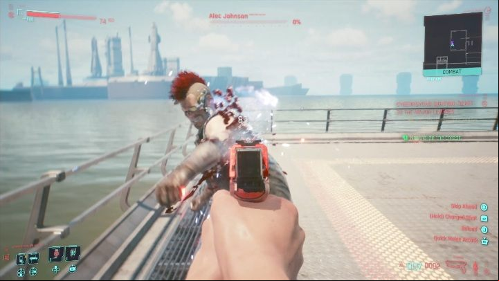 Cyberpsychops are the mini-bosses you will encounter while traveling around town - Cyberpunk 2077: Cyberpsychos - list, who they are, how to defeat them? - Cyberpsycho Sighting - mini-bosses - Cyberpunk 2077 Guide