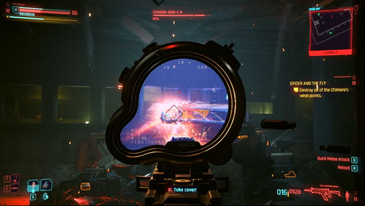 5 - Cyberpunk Phantom Liberty: How to defeat the Chimera boss? - Bosses - Cyberpunk 2077 Guide