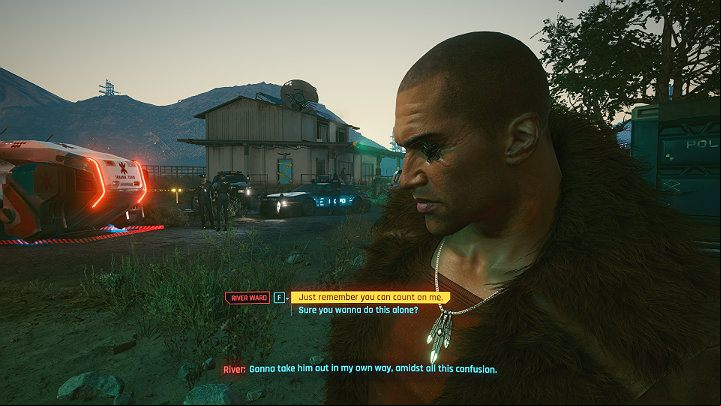 The first opportunity to get closer with Detective River Ward arises in the final part of The Hunt quest - Cyberpunk 2077: River - romance/sex - Romances - Cyberpunk 2077 Guide