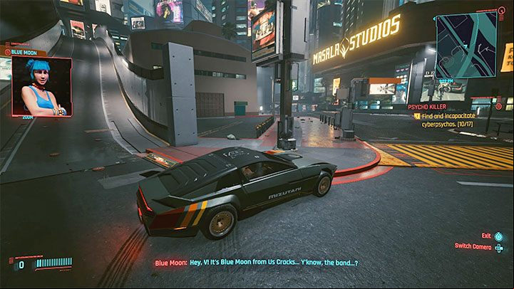 Some time after completing the Off the Leash mission, Blue Moon - one of Us Cracks' singers -will call V - Cyberpunk 2077: Every Breath You Take - walkthrough - Exploration - Cyberpunk 2077 Guide