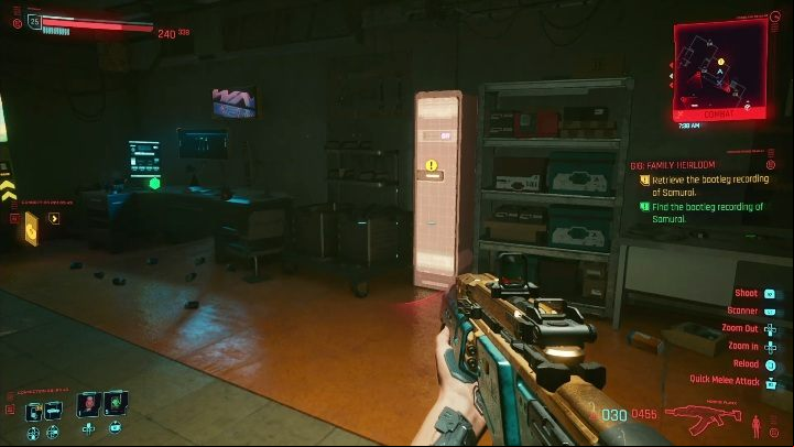 Objective: to record the Samurai band - Cyberpunk 2077: Search & Recover, Westbrook - gigs, walkthrough, map - Westbrook - Cyberpunk 2077 Guide