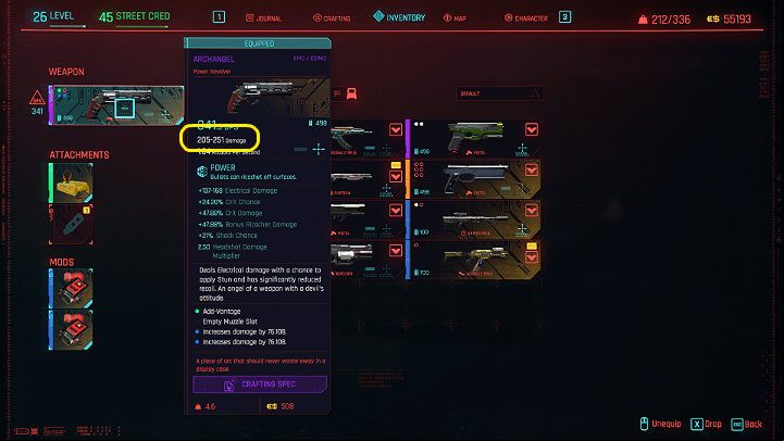 While playing Cyberpunk 2077 you will find a whole bunch of clothes, but you should pay special attention to those items with a bonus to the critical hit chance, as well as to critical damage - Cyberpunk 2077: Gunslinger - complete character build - Builds - Cyberpunk 2077 Guide
