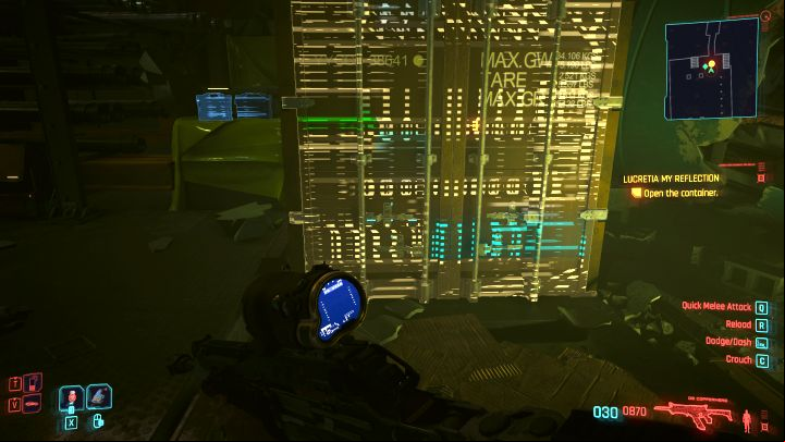 1 - Cyberpunk Phantom Liberty: Lucretia My Reflection - walkthrough - Main quests - Cyberpunk 2077 Guide