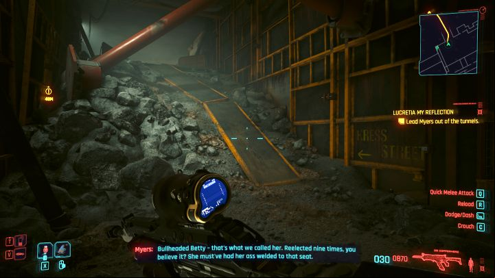 5 - Cyberpunk Phantom Liberty: Lucretia My Reflection - walkthrough - Main quests - Cyberpunk 2077 Guide