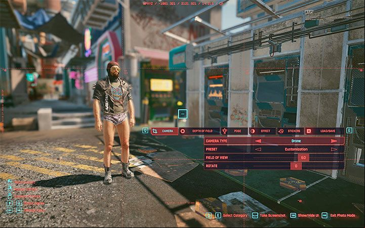 You can activate Photo Mode (press N key in the PC version) to see your character - Cyberpunk 2077: TPP, looking at V - Appendix - Cyberpunk 2077 Guide