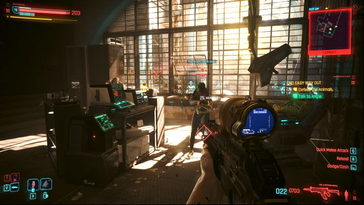 Angie will show up at the clinic and this can go in 2 ways - Cyberpunk Phantom Liberty: No Easy Way Out - walkthrough - Side quests - Cyberpunk 2077 Guide