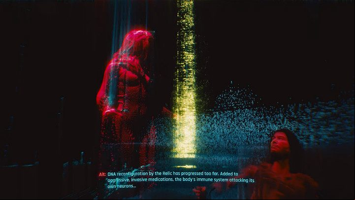 Once it seems that everything went well, Alt has bad news - Cyberpunk 2077: Nomad ending - cooperation with Panam and Aldecaldos - Endings - Cyberpunk 2077 Guide