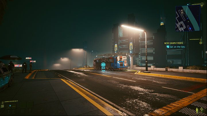 Johnny leaves the columbarium, thanks Steve for his help, and sends him home - Cyberpunk 2077: Nomad ending - cooperation with Panam and Aldecaldos - Endings - Cyberpunk 2077 Guide