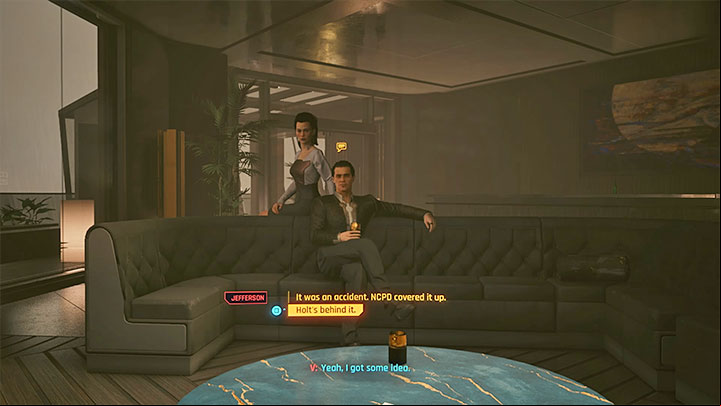 Call Elizabeth Peralez, then head to the Peralez's apartmentlocated in the Charter Hill sub-district of Westbrook - Cyberpunk 2077: I Fought the Law (River) walkthrough - Exploration - Cyberpunk 2077 Guide