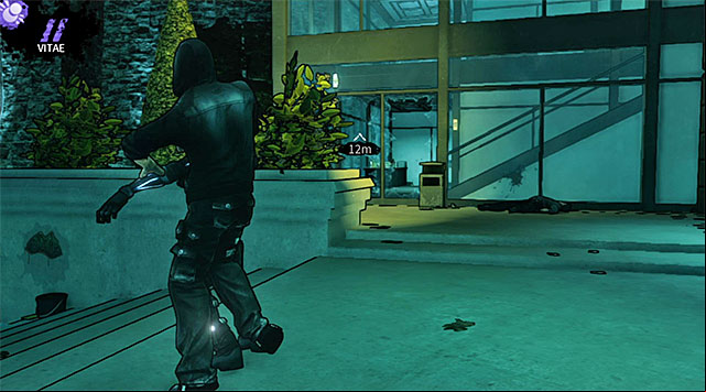 One of the enemies guarding the entrance to the pavilion - Harding Museum - plaza - Chapter 1 - DARK - Game Guide and Walkthrough