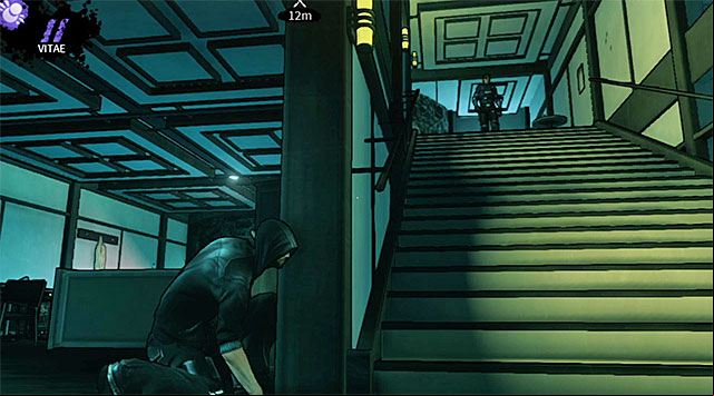 Stairs leading to the second floor - Harding Museum - pavilion - Chapter 1 - DARK - Game Guide and Walkthrough