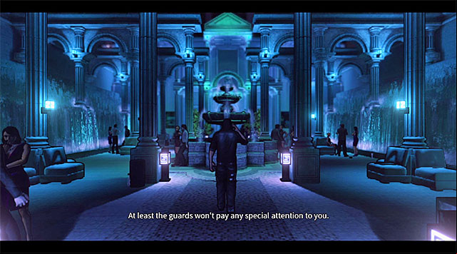 Area near the entrance to the Atlantis club - Atlantis - entrance - Chapter 3 - DARK - Game Guide and Walkthrough
