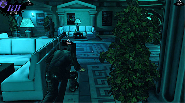 Trashcan used to place the first bomb - Atlantis - main area (before releasing the gas) - Chapter 3 - DARK - Game Guide and Walkthrough