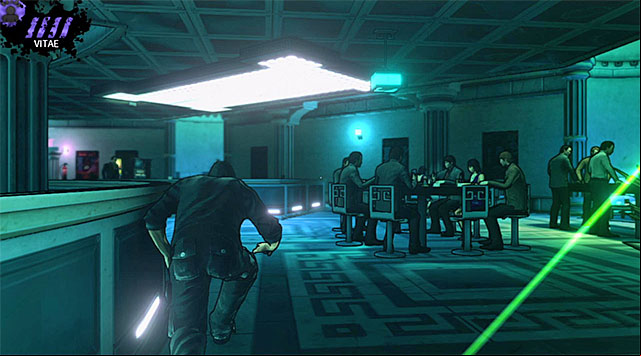 Return to the second trashcan - Atlantis - main area (before releasing the gas) - Chapter 3 - DARK - Game Guide and Walkthrough