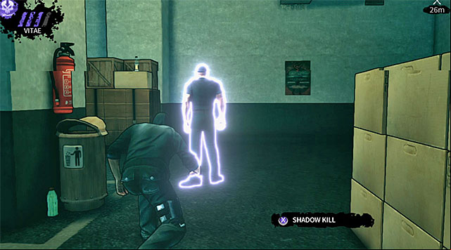 An unsuspecting guard - Atlantis - warehouse - Chapter 3 - DARK - Game Guide and Walkthrough
