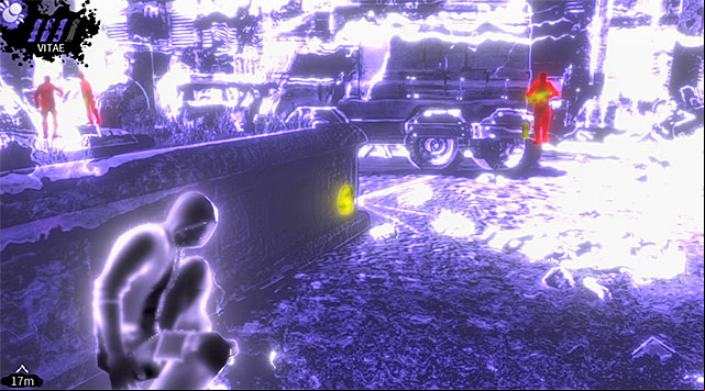 You should now proceed to your right - The Hole - first courtyard - Chapter 4 - DARK - Game Guide and Walkthrough
