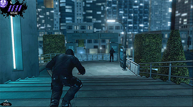 Go west again, towards the entrance to the building Ive recommended at the beginning of this page - Cryogenic - plaza - Chapter 5 - DARK - Game Guide and Walkthrough