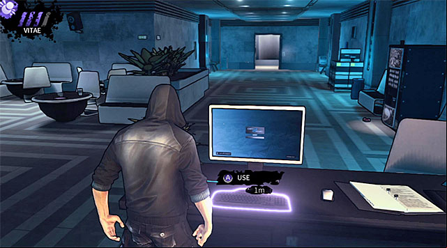 A computer terminal - Cryogenic - atrium - Chapter 5 - DARK - Game Guide and Walkthrough