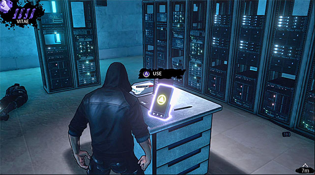 Once youve secured the entire upper floor you may finally check the server room in order to find a PDA (200 experience points) (screen) - Cryogenic - atrium - Chapter 5 - DARK - Game Guide and Walkthrough