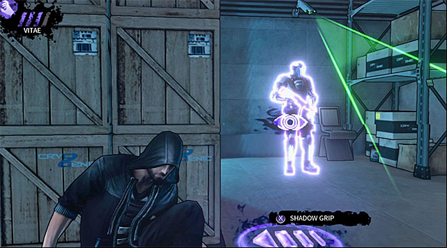 First armored opponent in the second area - Cryogenic - warehouse - Chapter 5 - DARK - Game Guide and Walkthrough