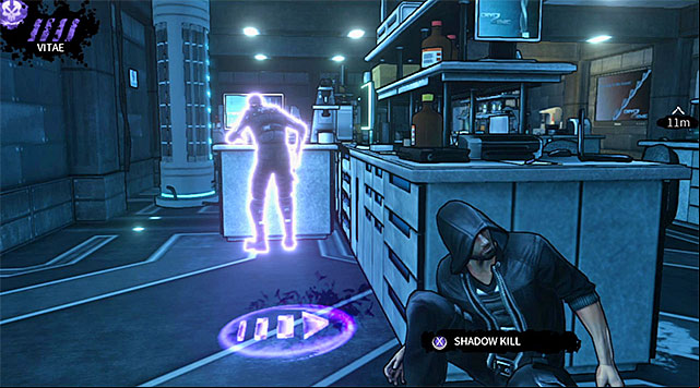 First hunter in the second laboratory room - Cryogenic - laboratory - Chapter 5 - DARK - Game Guide and Walkthrough